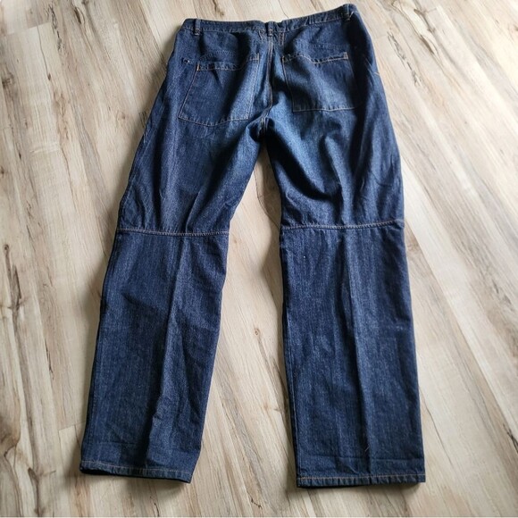 Vtg Marithe Francois Girbaud Jeans 42 Dark Baggy African Cut Pockets - Picture 2 of 15